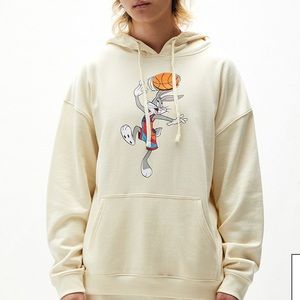 > Space Jam A New Legacy Puff Bugs Yellow Hoodie Men’s Size Large